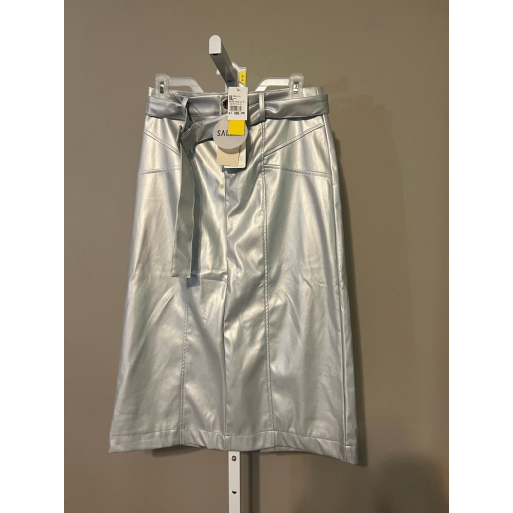 Women Salvaje Skirt M Silver